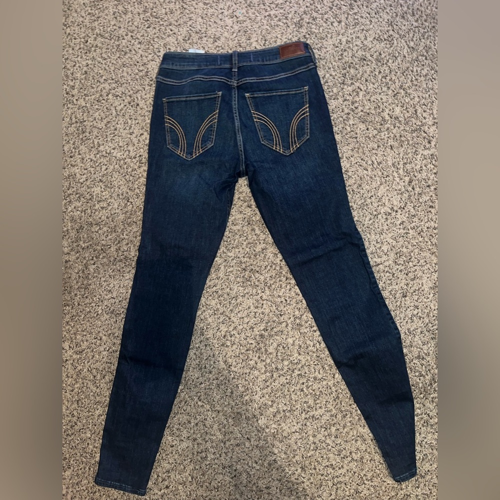 Hollister Mid-Rise Super Skinny Jeans 9R 29w 30L